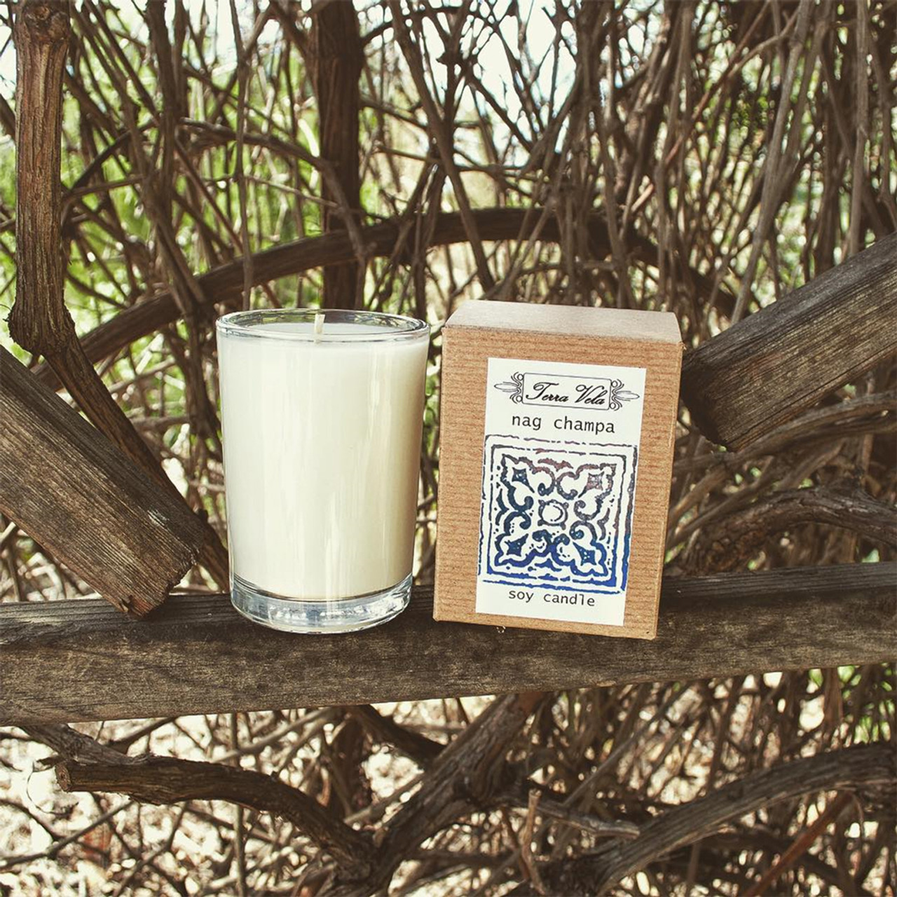 Nag Champa Soy Candle - Terra Vela